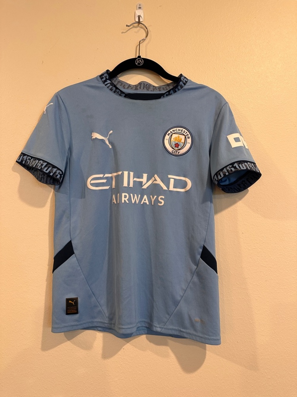 Manchester City Authentic Youth Jersey